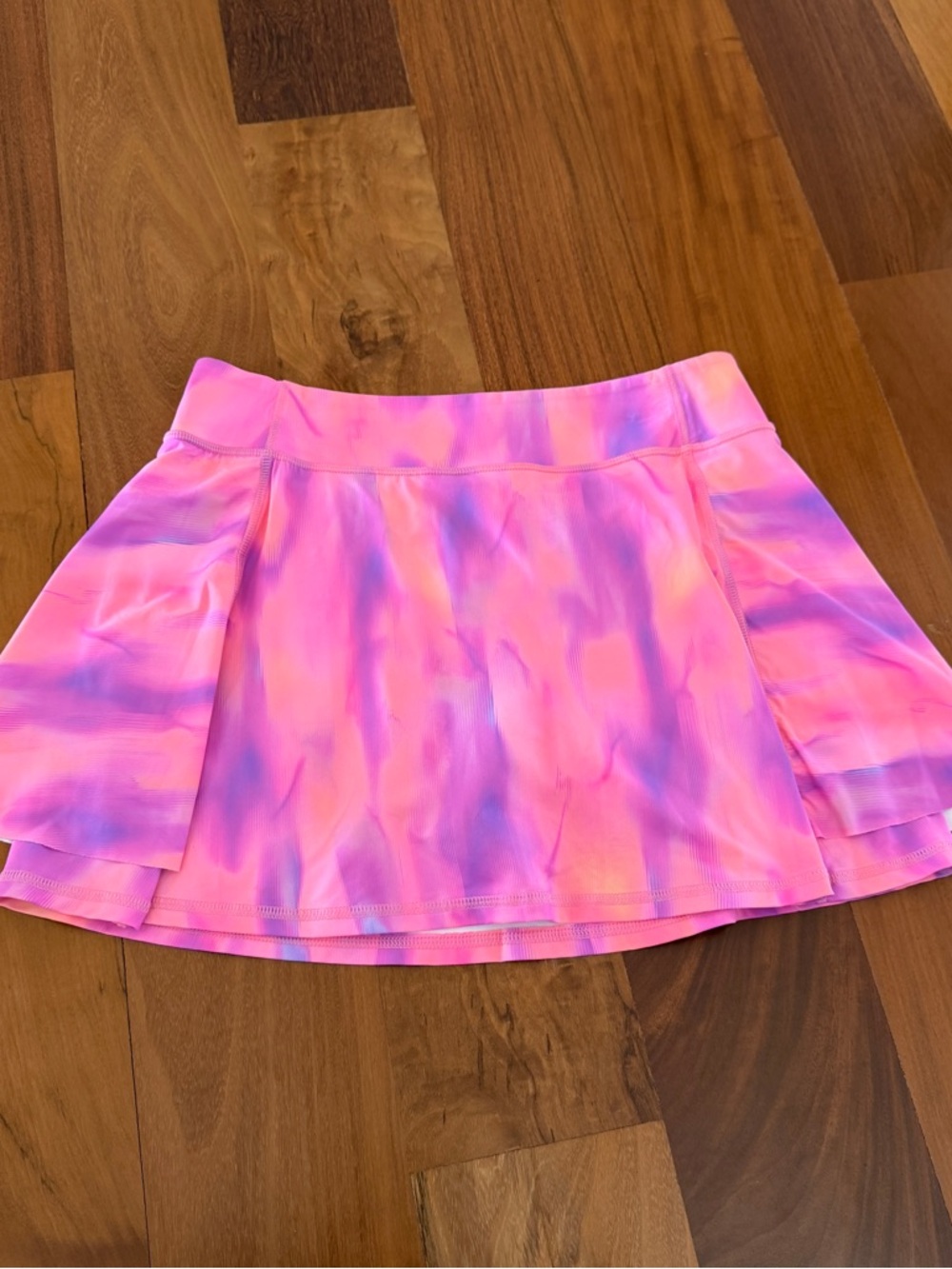 Pink and Purple Tie-Dye tennis golf Skirt